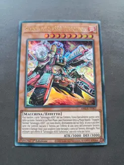 Yu Gi Oh - Rescue-ACE Turbulence - AMDE-IT007 - Ultra Rare - 1st Ed - NM Italian - Image 1