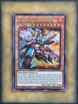 Yugioh Rescue-ACE Turbulence AMDE-EN007 Ultra Rare 1st Ed NM - Image 1