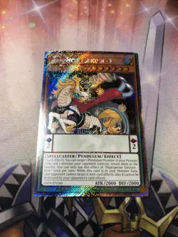 Majespecter Unicorn - Kirin 1st Edition Platinum Secret Rare RA04-EN260 Yu-Gi-Oh - Image 1