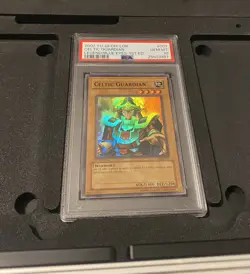 Yugioh Celtic Guardian LOB-007 Super Rare 1st Edition PSA 10 - Image 3