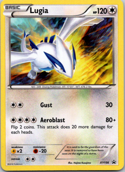 Lugia - XY156 - Black Star Holo Rare Promo XY - Pokemon Card - Near Mint - Image 1