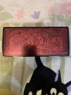 *NO CARDS* Japanese’s Yu-Gi-Oh Prismatic God Box Red Storage Box W/ Sleeves + - Image 3