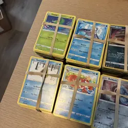 Bulk Lot 2400 Pokemon Cards Sword Shield and Some Older Cards Yellow Border Mix - Image 4
