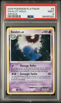 Pokemon Card Holo Swalot 9/99 PSA 9 MINT Platinum Arceus - Image 3