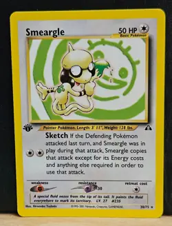 Pokemon Lot of 3 1st Edition Neo Discovery Non Holo Cards M-NM Unplayed - Image 2