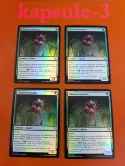 4x Chainweb Aracnir | FOIL | Theros Beyond Death | MTG Magic Cards - Image 1