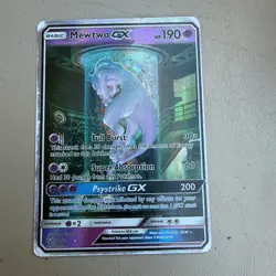 Pokemon English Card Shining Legends Test Tube Mewtwo GX 78/73 Full Art - Image 1
