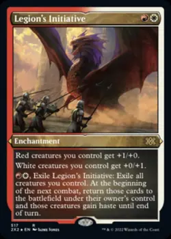 FOIL - Legion's Initiative (Foil Etched) #517 [Double Masters 2022] - Image 1