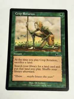 Crop Rotation - Urzas Legacy - Magic The Gathering NM/M - Image 1