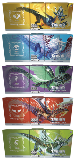SEALED CASE! 15x Prerelease Kit Tarkir Dragonstorm TDM MTG - Image 1