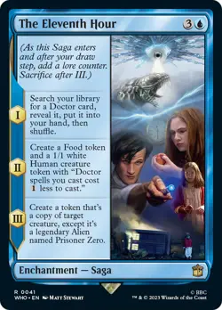 The Eleventh Hour [Doctor Who] Lightly Played Foil - Image 1