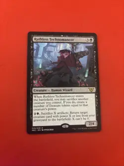 Ruthless Technomancer Commander: Kamigawa: Neon Dynasty Regular MTG - Image 1
