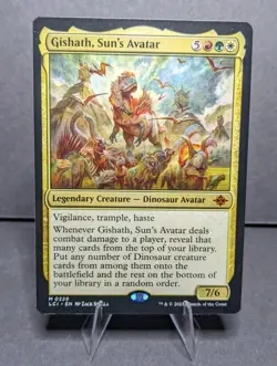 Gishath, Sun's Avatar The Lost Caverns of Ixalan Regular - Image 1
