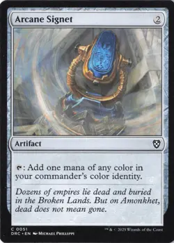 Arcane Signet (0051) C Commander: Aetherdrift 51 NM - Image 1
