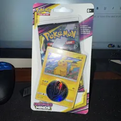 Pokemon Sun and Moon Unified Minds Blister Booster Pack PIKACHU NEW SEALED - Image 1