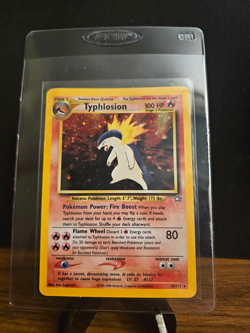 Pokemon Neo Genesis - Typhlosion Rare Holo 18/111 - LP - Image 1