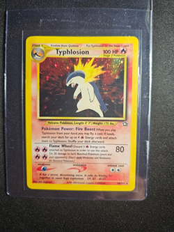Pokemon Neo Genesis - Typhlosion Rare Holo 18/111 - LP - Image 2