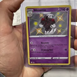 Pokemon TCG Alcremie Shining Fates SV058/SV122 Holo Shiny Holo Rare NM Nintendo - Image 2