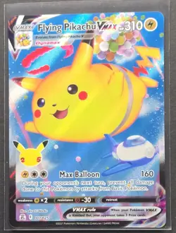 Flying Pikachu Vmax 007/025 Celebrations Pokemon 2021 - Image 1