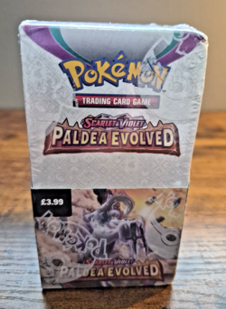 Pokemon TCG Paldea Evolved Half Booster Box 18 pack Sealed US SELLER 172011 - Image 1