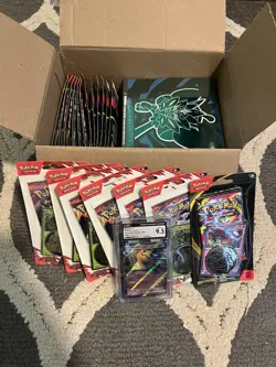 (28 packs!) Sealed Lot Mega evolution, Destined Rivals, Twilight Masquerade ETB - Image 1