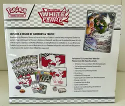 White Flare Pokemon Center Exclusive Elite Trainer Box Sealed (ETB) - Image 2