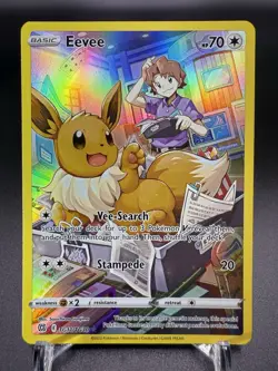 2022 Pokemon Eevee Ultra Rare Brilliant Stars Trainer Gallery - Image 1
