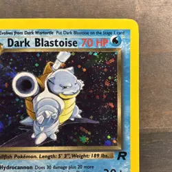 Pokemon Dark Blastoise 3/82 Team Rocket Holo Rare Vintage WOTC - Image 2