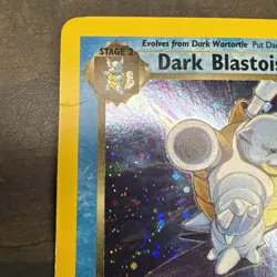 Pokemon Dark Blastoise 3/82 Team Rocket Holo Rare Vintage WOTC - Image 4