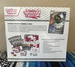 Pokemon TCG Scarlet & Violet White Flare ETB Elite Trainer Box Factory Sealed - Image 2