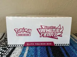 Pokemon TCG Scarlet & Violet White Flare ETB Elite Trainer Box Factory Sealed - Image 5