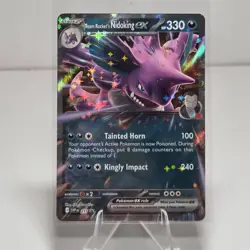 Team Rockets Nidoking SVP 217 Pokemon TCG Promo - Image 1