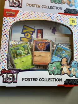 Lot of 2 Pokemon TCG Scarlet & Violet 151 Poster Collection Box Brand New Sealed - Image 4