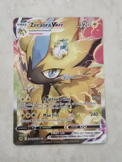 Zeraora VMAX GG42/GG70 Pokemon TCG Crown Zenith Alternative Art Ultra Rare - Image 1