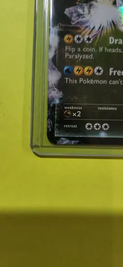TCG POKEMON BLACK KYUREM EX Legendary Treasures Full Art Holo ULTRA RARE 100/113 - Image 2