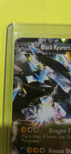TCG POKEMON BLACK KYUREM EX Legendary Treasures Full Art Holo ULTRA RARE 100/113 - Image 5