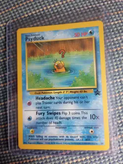 Psyduck WOTC Black Star League Promo #20 1999-2000 Pokemon Vintage - Image 1