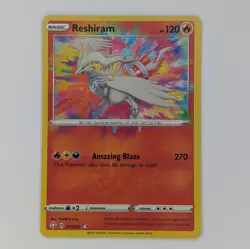 Reshiram 017/072 Amazing Rare Holo NM Shining Fates Pokemon TCG - Image 1