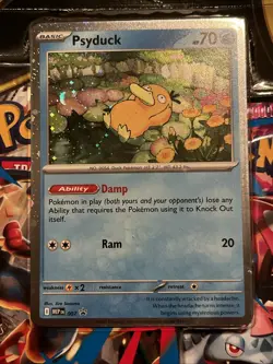 POKEMON MEGA EVOLUTIONS 3 PACK BLISTER BRAND NEW FACTORY SEALED TCG RARE PSYDUCK - Image 2