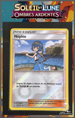 Carte Pokemon Nephie 117/147 Reverse SL3 Ombres Ardentes FR - Image 1
