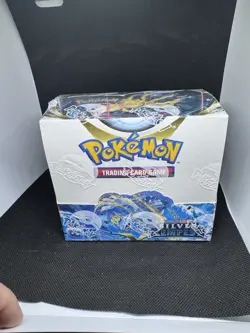 Sealed Pokemon TCG Sword & Shield Silver Tempest Booster Box 36 Packs Factory - Image 1
