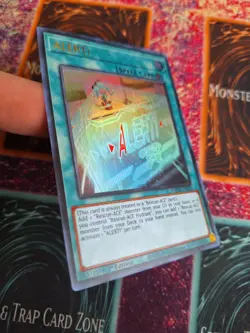 Yu-Gi-Oh! TCG ALERT! AMDE-EN010 Ultra Rare 1st Edition Near Mint - Image 2