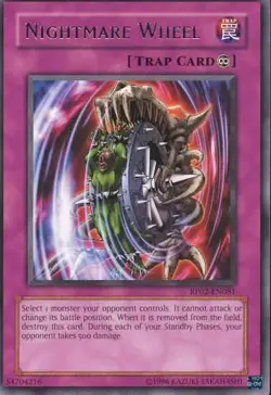 1x (P) Nightmare Wheel - RP02-EN081 - Rare - Unlimited Edition YuGiOh - Image 1