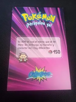 Pokemon 2024 Peru DKV Kanto Edition Taps Lenticular Card Mewtwo US Seller - Image 4