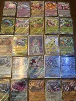 Pokemon TCG Ex Bundle 25 Card Lot From Different Sets. - Image 1