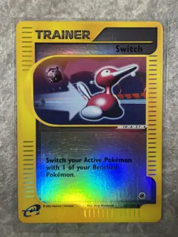 Switch 157/165 Reverse Holo Expedition Pokemon Card 2002 WoTC E-Reader (LP) - Image 1