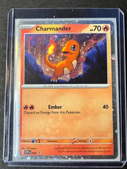 Charmander - 047 (Cosmos Holo) 047 Sv: Scarlet & Violet Promo Cards Holo - Image 1
