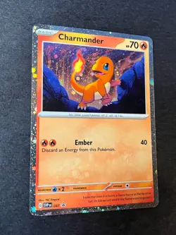 Charmander - 047 (Cosmos Holo) 047 Sv: Scarlet & Violet Promo Cards Holo - Image 3