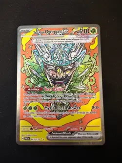Pokemon TCG Prismatic Evolutions Teal Mask Ogerpon EX Card 145/131 - Image 1