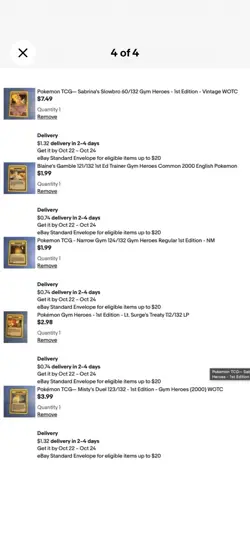 Pokemon- TCG Trading Cards (18 Card Lot) 636996769739 - Image 2